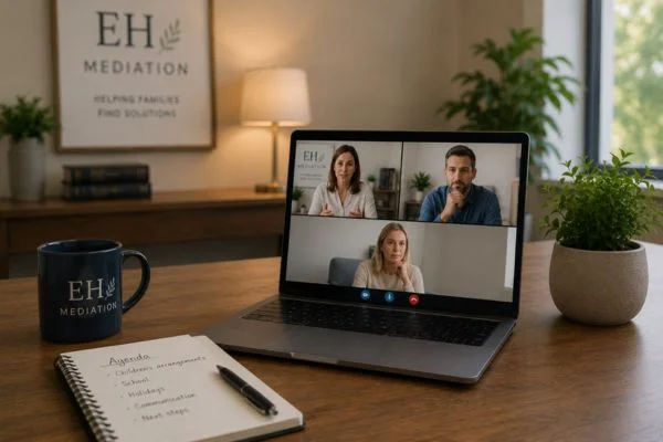 child access mediation Hillingdon online meeting.